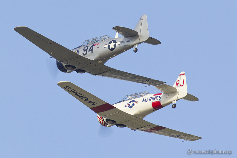 _94C6808.jpg - North American AT-6D Texan   N796WM & North American SNJ-5C Texan  N98RJ