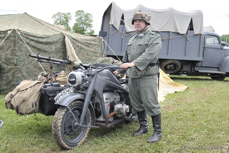 _D3S2905.jpg - German soldier & Zündapp motorcycle with sidecar.