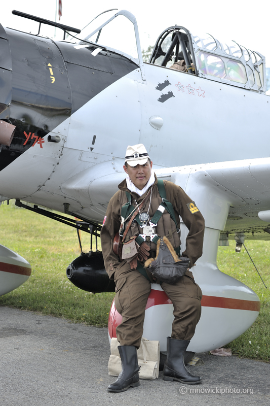 _D3S4158.jpg - Japanese pilot with Consolidated Vultee BT-13B (SNV-2) - Val replica  N56867