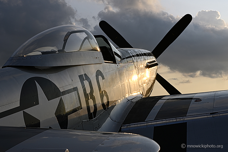 _Z778823 copy.jpg - North American P-51D Mustang "Old Crow" C/N 44-74774, NL451MG  sunset pic.