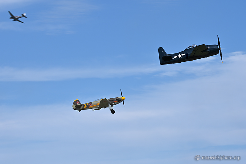 Z77_2968 copy.jpg - Yakovlev YAK-9U-M C/N 470407, N6388U & Grumman F8F-1B Bearcat C/N 122095, N2209