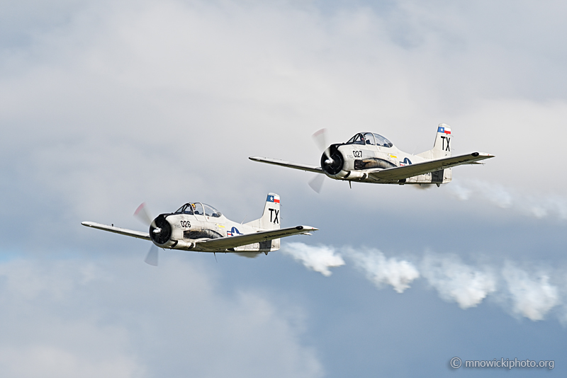 Z77_9926 copy.jpg - North American T-28B Trojan C/N 219-46 (140047), NX5443U & North American T-28B C/N 138164, NX9060F