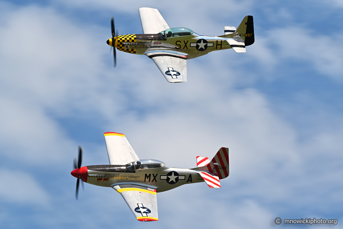 MN6_3547 copy.jpg - North American F-51D Mustang "Mad Max" C/N 45-11559, NL51MX with North American P-51D Mustang "Little Witch" C/N 44-74497, N51LW