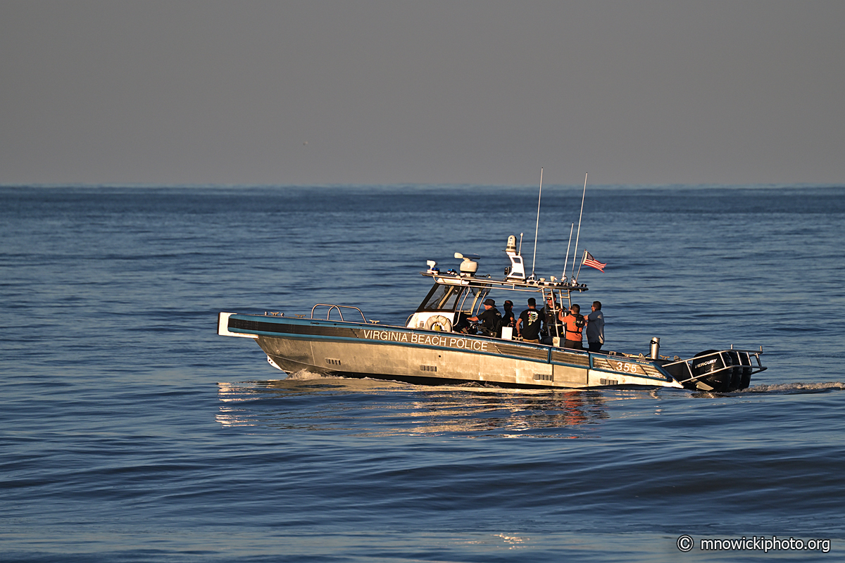 MN8_4360 copy.jpg - Virginia Beach Police Department  Metal Shark Boat 355 during Virginia Beach Blast Show.