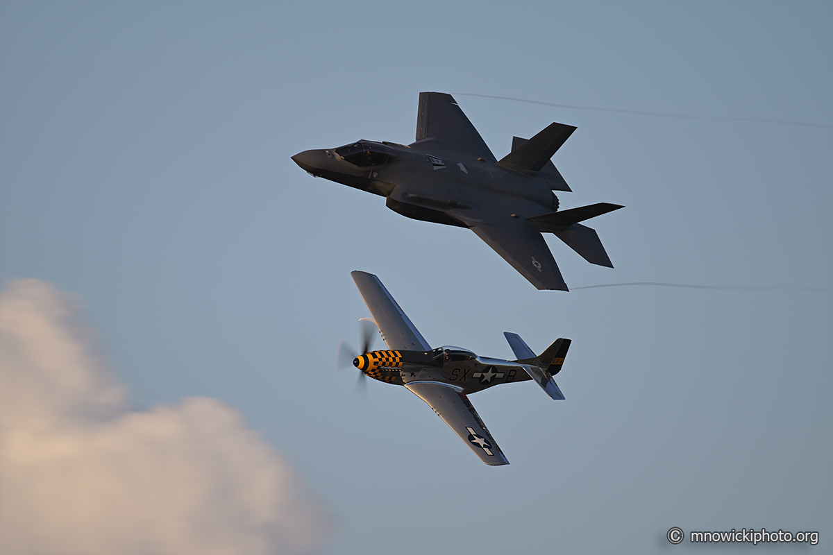 M81_6052 copy.jpg - F-35A Lightning II 19-5483  & North American P-51D Mustang N7TF